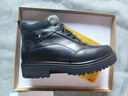 南極.火神鳥(niǎo)充電發(fā)熱皮鞋雪地靴棉鞋電暖鞋電加熱保暖棉鞋男冬季新款高幫真皮 黑色 41 曬單實(shí)拍圖