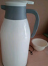欣美雅保溫壺家用保溫水壺大容量學(xué)生宿舍用保溫瓶茶瓶戶(hù)外開(kāi)水瓶熱水瓶 白色 1L /1.3/1.6/ 1.9L （多款） 1900毫升 曬單實(shí)拍圖