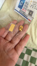 領(lǐng)豐金（LING FENG GOLD）聯(lián)名款足金9999黃金投資金條攢零錢收藏金儲備金七夕情人節(jié)禮物 1g 曬單實拍圖