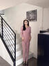 貓人（MiiOW）女士保暖內(nèi)衣女套裝10A抗菌防靜電秋衣秋褲女生打底保暖衣保暖褲 曬單實拍圖