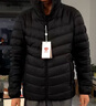 坦博爾輕薄羽絨服男短款秋冬天保暖時(shí)尚外套男士羽絨服短款外套TF246209 黑色 L (175) 曬單實(shí)拍圖