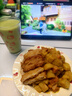 澤眾（zezon）咔滋脆雞排冷凍半成品炸雞裹粉雞胸肉清真食材空氣炸鍋食品 清真咔滋脆大雞排800g 曬單實(shí)拍圖