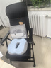 瑞仕達(dá)折疊床單人折疊椅辦公室午休午睡床家用宿舍躺椅辦公電腦椅 豪華加固滑輪款+頭部支撐 曬單實(shí)拍圖