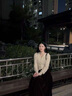 艾柔丹2025年秋冬季新款法式復(fù)古連衣裙套裝女蕾絲上衣百褶半身裙兩件套 套裝 S 曬單實(shí)拍圖