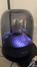 哈曼卡頓（Harman/Kardon）琉璃4代 360度環(huán)繞立體聲 菱形氛圍燈效 下沉式低音炮 桌面藍牙音箱 Aura Studio4黑色 曬單實(shí)拍圖