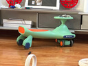 babycare扭扭車防側(cè)翻兒童溜溜車搖搖車寶寶滑行玩具車3-6歲 賽琳綠音樂款 曬單實拍圖