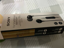 索尼（SONY） MDR-EX15AP 入耳式耳機有線(xiàn)帶麥手機通話(huà)高音質(zhì)耳機 黑色 曬單實(shí)拍圖