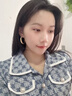 TFY啞光磨砂復古金色大圈圈圓圈耳環(huán)女2025年新款925純銀針素圈耳圈 啞光金色耳圈【925銀針】 曬單實拍圖