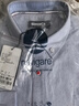 Navigare意大利小帆船男25秋款全棉長(cháng)袖襯衫純色牛津紡耐磨襯衣1233000221 曬單實(shí)拍圖
