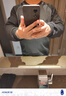 回力衛衣男春秋季拼接撞色圓領(lǐng)長(cháng)袖t恤男舒適復古打底套頭衫男 1078 曬單實(shí)拍圖