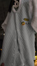 班杰威爾嬰兒衣服春秋季夾棉連體衣寶寶保暖哈衣爬服 保暖藍色2件裝 66碼 曬單實(shí)拍圖