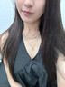 Amber Lollipop珍珠項鏈女士疊戴鎖骨鏈小眾感頸鏈周年紀念日生日禮物送女友老婆 金色 曬單實(shí)拍圖