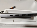 倍思拓展塢Type-C擴(kuò)展塢充電器 分線器4K高清雙HDMI投屏千兆網(wǎng)口PD100W讀卡通用雷電4筆記本電腦車載 曬單實(shí)拍圖