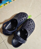 卡駱馳（CROCS）洞洞鞋貝雅男鞋女鞋輕便耐磨一腳蹬拖鞋休閑鞋|10126 深藍-410 41 /42(260mm) 曬單實(shí)拍圖