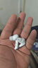 QCY N60 入耳式主動降噪-56dB自適應藍牙耳機 Hi-Res小金標認證復合膜同軸雙動圈快充超頻寬 皓月白 曬單實拍圖
