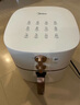 美的（Midea）空氣炸鍋免翻面 易用旋鈕 家用實(shí)用大容量5.3L 多功能全自動(dòng) 蒸烤炸一體 金屬內腔  MF-KZE535J5 曬單實(shí)拍圖