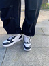 安踏兒童運動(dòng)鞋男大童高幫板鞋秋季新品革面防潑水魔術(shù)貼學(xué)生休閑鞋子 【店長(cháng)推薦】安踏白/黑8001-4（男女同款） 40 腳長(cháng)約25cm 曬單實(shí)拍圖