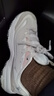 斯凱奇（Skechers）奶茶熊女鞋秋季厚底老爹鞋軟底百搭熊貓鞋休閑運動(dòng)鞋149238 曬單實(shí)拍圖