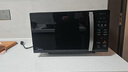 美的（Midea）家用微波爐光波烤箱微烤一體機平板加熱多功能智能殺菌飯盒蒸菜單C20 曬單實(shí)拍圖