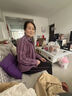 緹米媗中年媽媽秋裝運(yùn)動(dòng)服套裝洋氣減齡中老年女春秋外套休閑時(shí)尚三件套 葡萄紫828 （時(shí)尚運(yùn)動(dòng)三件套） 2XL 建議穿118-130斤 曬單實(shí)拍圖