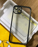 奶小鴨 適用蘋果14手機(jī)殼 iphone14保護(hù)套鏡頭全包超薄氣囊防摔軟殼時(shí)尚簡(jiǎn)約男女款 亮黑色 曬單實(shí)拍圖
