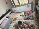 寶之軒床圍欄床上護欄嬰兒童床擋板寶寶防摔護欄垂直升降 【無(wú)縫設計】可愛(ài)熊 1.8m 單面裝 曬單實(shí)拍圖