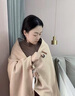 JCZS暖身毯家用時(shí)尚發(fā)熱披肩辦公室午休蓋腿電褥子戶(hù)外便攜保暖電熱毯 雪花杏【150*80cm】速熱(不含充電寶) 曬單實(shí)拍圖