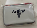 旗牌（Shachihata）Artline 辦公財務速干快干秒干橡膠章印章印臺印泥通用印臺 56*90mm 紅色 EHJ-2 曬單實拍圖
