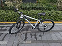 喜德盛（xds）山地自行車(chē)黑客500鋁合金車(chē)架24速油壓碟剎變速成人越野騎行 白/灰黑 17寸 曬單實(shí)拍圖