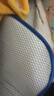 南極人（NanJiren）A類(lèi)乳膠床墊宿舍單人90x190cm墊子榻榻米學(xué)生加厚被褥鋪地軟墊硬 南極人-波浪白藍【6cm厚】 90x190cm【抗壓回彈】 曬單實(shí)拍圖