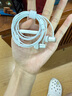 蘋(píng)果MFI認證有線(xiàn)耳機Lightning接口適用于蘋(píng)果iPhone14ProMax/13/12/11/XR平板ipad游戲半入耳式 月光白【蘋(píng)果MFI認證】高清音質(zhì) 曬單實(shí)拍圖
