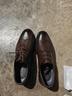 森達正裝皮鞋男2025秋新牛皮布洛克商務(wù)皮鞋JDZ36CM5 深棕 41 曬單實(shí)拍圖