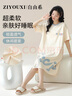 自由系睡裙睡衣女【25年新品】夏季家居服學(xué)生短袖休閑少女卡通可外穿 曬單實(shí)拍圖