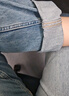 森馬（Semir）森柔牛仔|商場(chǎng)同款牛仔褲女長(zhǎng)褲2025春季直筒褲潮流103125124013A 曬單實(shí)拍圖