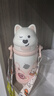 babycare西高地保溫杯學(xué)飲兒童寶寶學(xué)生上學(xué)水壺吸管直飲杯外出6月+-大粉 曬單實(shí)拍圖