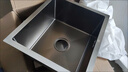PULT納米壓紋不銹鋼304小水槽單槽洗菜盆洗碗槽吧臺島臺陽(yáng)臺迷你水池 基礎套餐(無(wú)龍頭) 380x300mm 曬單實(shí)拍圖