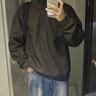 優(yōu)衣庫合作款男裝女裝絨面針織半拉鏈套頭衫長(cháng)袖25秋冬新款479849 35 淺褐色 XL /180/108B 曬單實(shí)拍圖