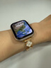 Apple/蘋果 Watch SE 智能手表GPS款44毫米星光色鋁金屬表殼星光色運動型表帶S/M MXFE3CH/B 曬單實拍圖