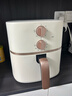 美的（Midea）空氣炸鍋免翻面 易用旋鈕 家用實(shí)用大容量5.3L 多功能全自動(dòng) 蒸烤炸一體 金屬內腔  MF-KZE535J5 曬單實(shí)拍圖