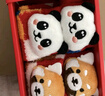 蕉內紅色計劃520C兒童襪子男女童中筒大小熊貓立體玩偶秋冬季禮盒2雙 大熊貓阿發(fā)+小熊貓阿福- 2雙 均碼 曬單實(shí)拍圖