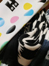 Happy Socks【新品】Happy Socks經(jīng)典波點(diǎn)3雙裝中筒襪堆堆襪ins潮 黑白 3雙 M 36-40 曬單實(shí)拍圖