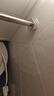 MYMOODHOUSE伸縮晾衣桿免打孔浴簾桿不銹鋼陽臺(tái)窗簾桿掛衣桿萬能收縮桿 曬單實(shí)拍圖