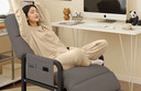 全品屋躺椅電腦辦公椅子折疊床電競椅人體工學(xué)椅單人午休椅懶人沙發(fā)靠背 曬單實(shí)拍圖