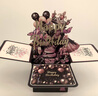 靚做生日賀卡黑粉色手寫(xiě)彈開(kāi)式3D立體盒子配信封個(gè)性創(chuàng  )意生日祝?？ㄆ?1個(gè) 曬單實(shí)拍圖