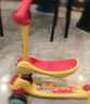 babycare兒童滑板車小孩1-6歲寶寶可折疊升降調高踏板單腳滑滑車可坐可滑 【二合一】洛克黃 曬單實拍圖