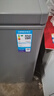美的（Midea）210升雙溫雙箱家商兩用冰柜大冷凍小冷藏臥式節(jié)能低音冷柜小型冰箱BCD-210DKEM(E)鈦鋼灰國(guó)家補(bǔ)貼 曬單實(shí)拍圖