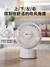 小熊（Bear）電風(fēng)扇 風(fēng)寶 辦公室桌面風(fēng)扇小型迷你便攜usb充電小風(fēng)扇宿舍戶外露營臺(tái)式搖頭電扇伴侶DFS-C05L5 曬單實(shí)拍圖