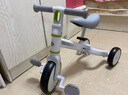 babycare扭扭車兒童溜溜車寶寶滑滑搖擺扭扭車萬向輪防側(cè)翻 【騎溜組合】 紐奇路白+三輪車白 曬單實拍圖