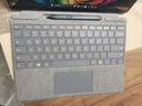 微軟（Microsoft）Surface Pro11/10/9/8/X/7/6/5/4/3原裝鍵盤蓋 專業(yè)鍵盤 磁吸鍵盤二代觸控筆套裝 PRO10/11AI鍵盤+二代觸控筆【亮鉑金】 曬單實拍圖