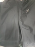 特步防潑水外套秋冬新款男夾克上衣跑步服戶(hù)外騎行服雙層風(fēng)衣運動(dòng)服 0165加絨-正黑色-肩上字母 M 曬單實(shí)拍圖